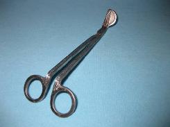 Silver Embossed Wick Cutter