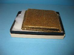 Evans Mesh Gold Ladies Wallet