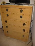 Mid-Century Blonde Oak 4-Pc. Bedroom Set