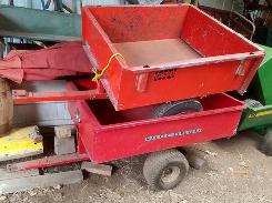 Massey-Ferguson & Case Pull Lawn Carts 