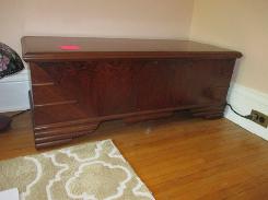 Walnut Deco Cedar Chest