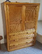 Walnut Deco Armour & Dresser 