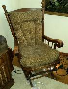 Oak Glider Rocker 