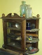 Oak Hanging Shaving Cabinet 