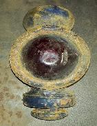Ruby Glass Buggy Lantern