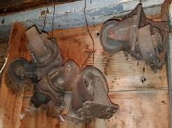 Antique Iron Casters