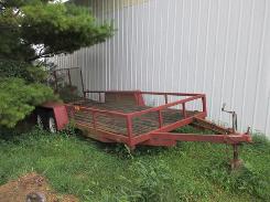 Tandem Axle Flat Bed Trailer