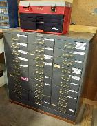 Metal 30 Drawer Parts Index 
