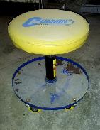 Cummins Pro Padded Roller Shop Stool