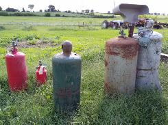 100 lb. LP Tanks 