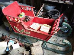 Wooden Christmas Sleigh 