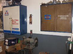 Wagner Brakes Two Door Shop Cabinet 