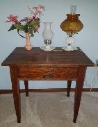 Walnut 1 Drawer Night Stands 