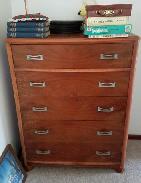 5 Drawer Maple Chest 