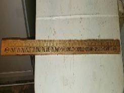 Lewis Motor Co. Chevrolet Thomson, Illinois Ruler 