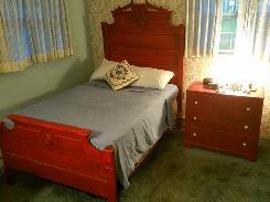 Victorian Walnut 2 Pc. Bedroom Set