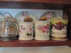 German Shaving Mugs