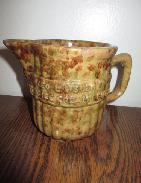 Adv Spongeware Cream Pitcher