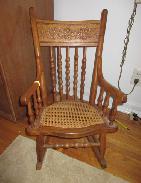 Childs Press Back Rocker