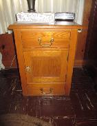 Oak Bedside Commode