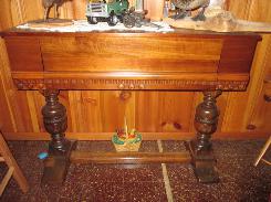 English Walnut Butlers Desk