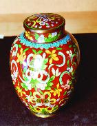 Chinese Cloisonne Jar
