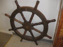  Nautical Wooden Ship's Wheel 