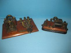 Early Telegraph Set by Western Electric