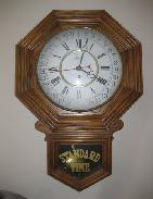 Colonical Standard Time Oak Wall Regulator Clock