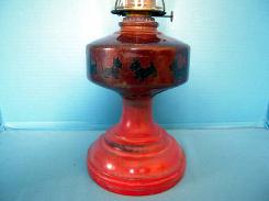 Scotty Dog Pedestal Lamp