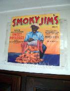 Smoky Jims Paper Crate Label