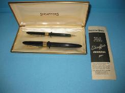 Shaeffer's Snorkel Pencil & Fountain Pen Set in Original Case