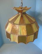 Leaded Glass Hanging Lamp Shade