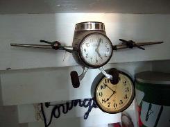 Sessions Deco Airplane Wall Clock