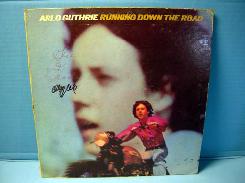 Arlo Guthrie 'Running Down the Road' Autographed Album