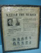 1941 Hitler Wanted Poster