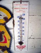 McCormick-Deering Adv. Thermometer