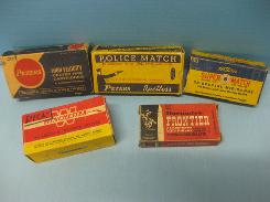 COLLECTION Of OLD PAPER LABEL AMMO BOXES 