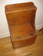  Early Pine Commode Stand
