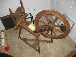 1870 Spinning Wheel, Complete