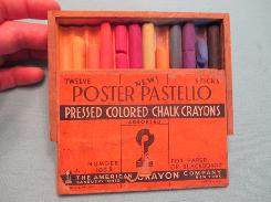 Poster Pastello Chalk Crayons