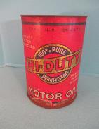 Hi-Duty Motor Oil 5-Qt. Tin