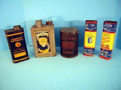 Old Advertisement Tins & Cans