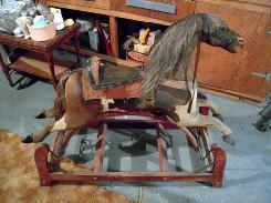  Early Palamino Hobby Horse
