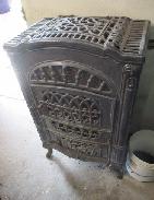 Ornate Iron Home Heating Wood/Coal Stove
