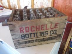  Rochelle Bottling Co. Wood Crate
