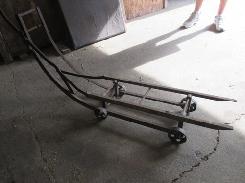 The Harvester Cast Iron Hay Trolley