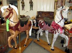   Fibreglass Carousel Horses