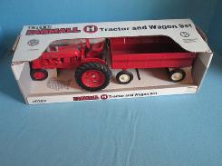 Farmalll H Tractor & Wagon Set