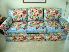  Floral Sofa Hide-A-Bed